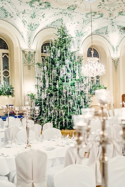 Barocksaal--dez Barocksaal zur Weihnachtszeit